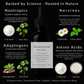 The Crushed Herb® Deep Sleep – 2 fl oz & 4 fl oz Glycerite Tincture | 10:1 98% Purity Herbal Extracts & Amino Acids for Natural Relaxation & Sleep Support | Alcohol-Free & Hormone-Free